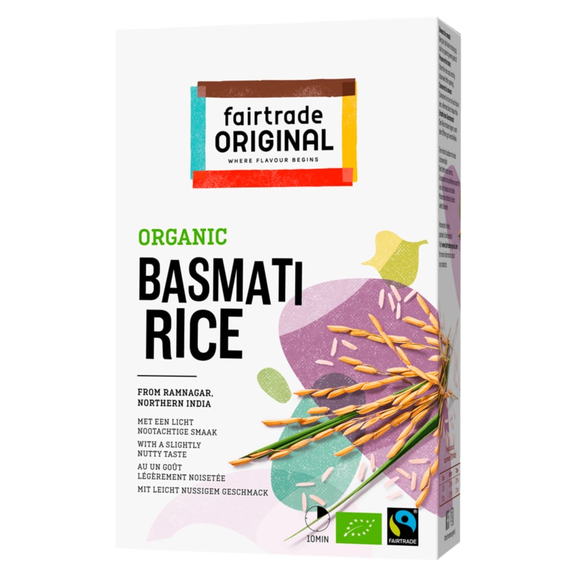 Fairtrade Original Biologischer Basmati Reis 400g